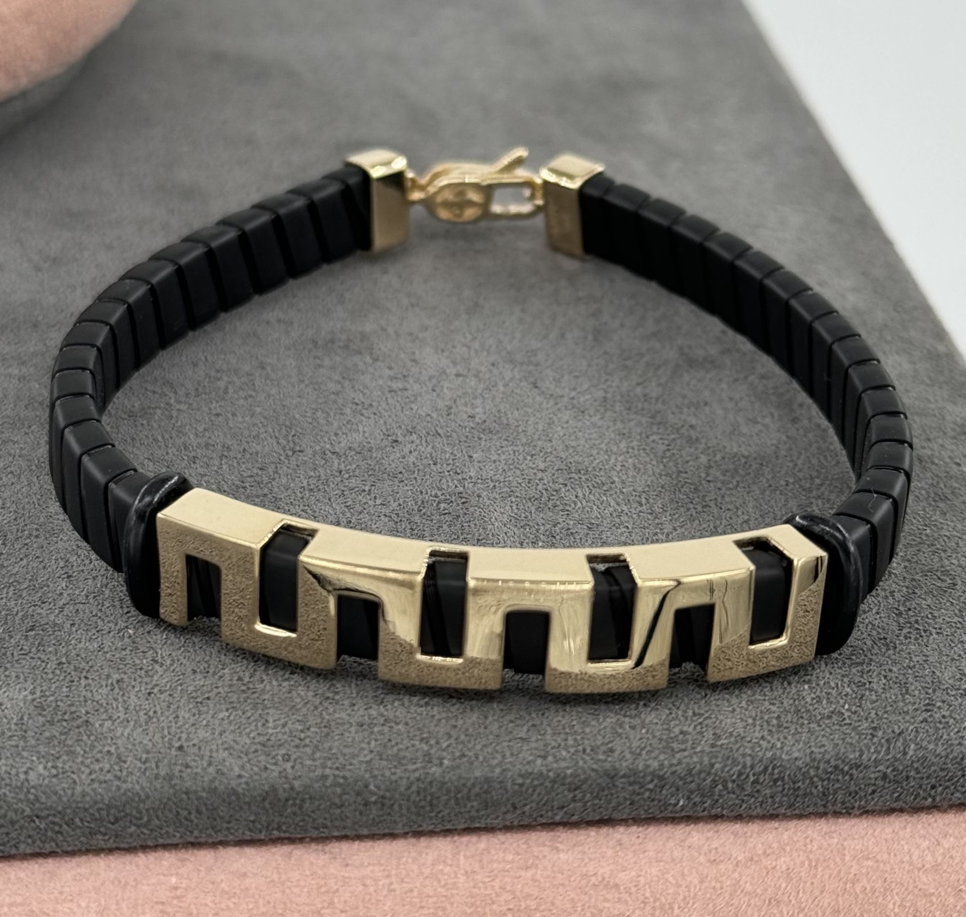 14 AYAR ALTIN ERKEK BİLEKLİKLERİ