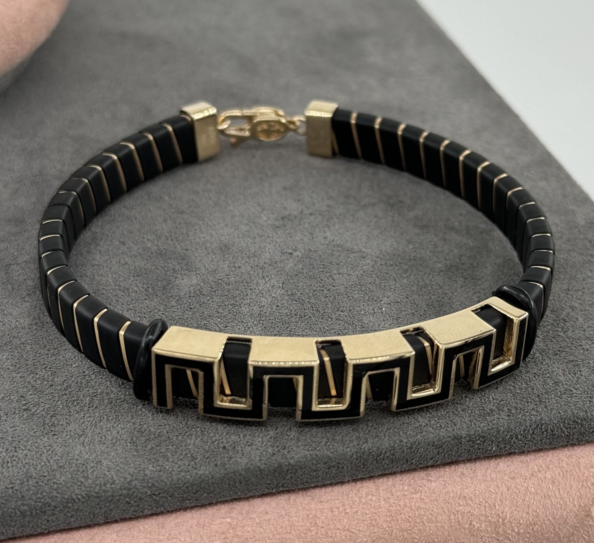 14 AYAR ALTIN ERKEK BİLEKLİĞİ