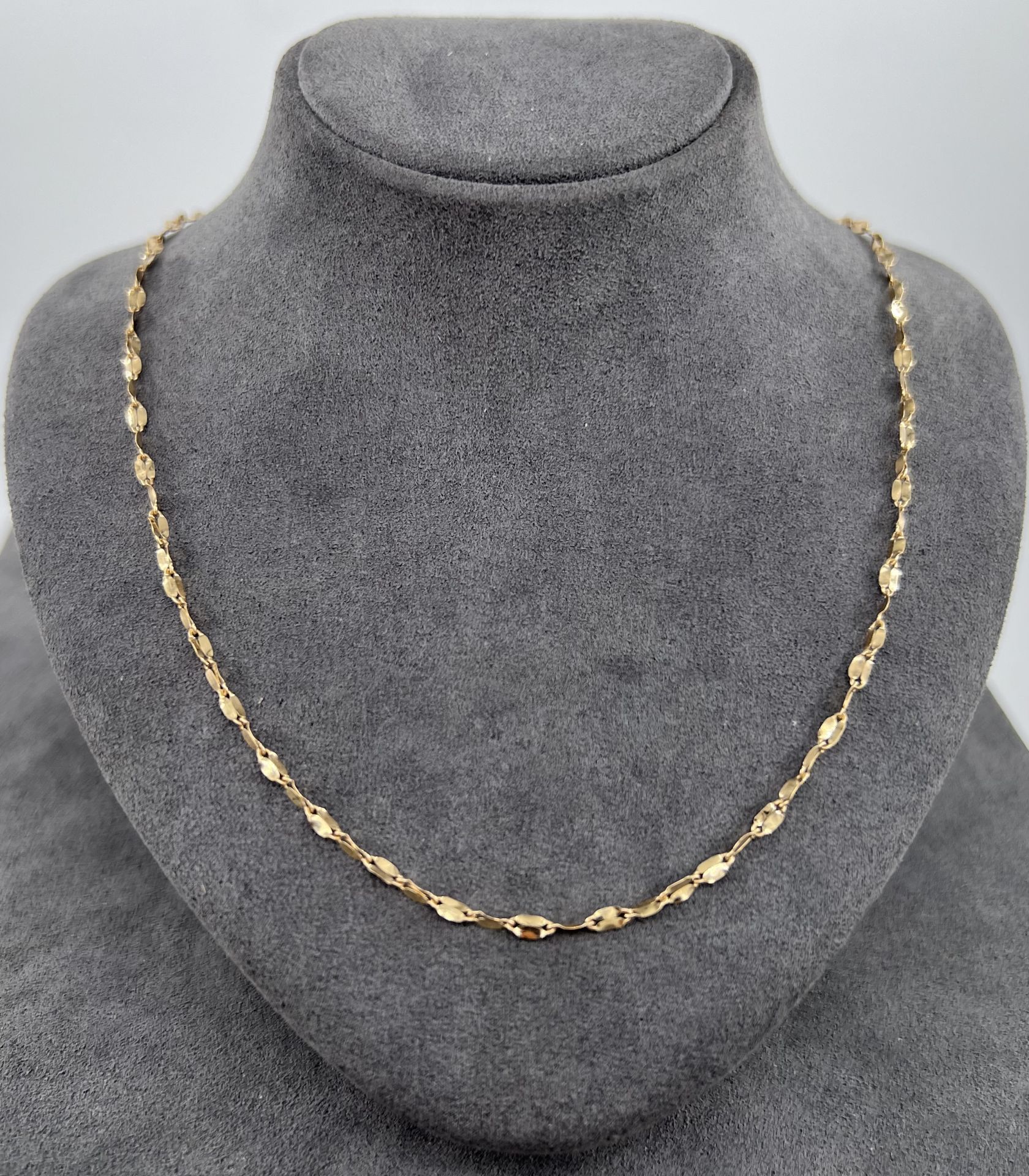 14 AYAR ALTIN SİNGAPUR ZİNCİR 50 CM UZUNLUK