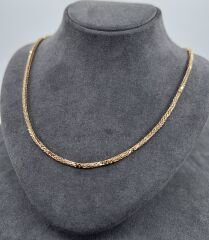 14 AYAR ALTIN PALMİYE ZİNCİR 50 CM UZUNLUK