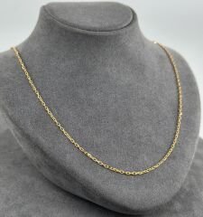 22 AYAR ALTIN HAYALET ZİNCİR 50 CM UZUNLUK