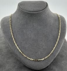 14 AYAR ALTIN ZİNCİR 55 CM UZUNLUK