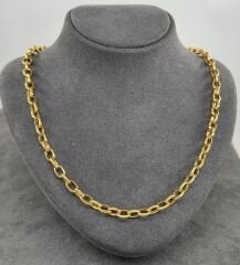 22 AYAR ALTIN ZİNCİR 55 CM UZUNLUK