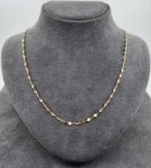 14 AYAR ALTIN SİNGAPUR ZİNCİR 50 CM UZUNLUK
