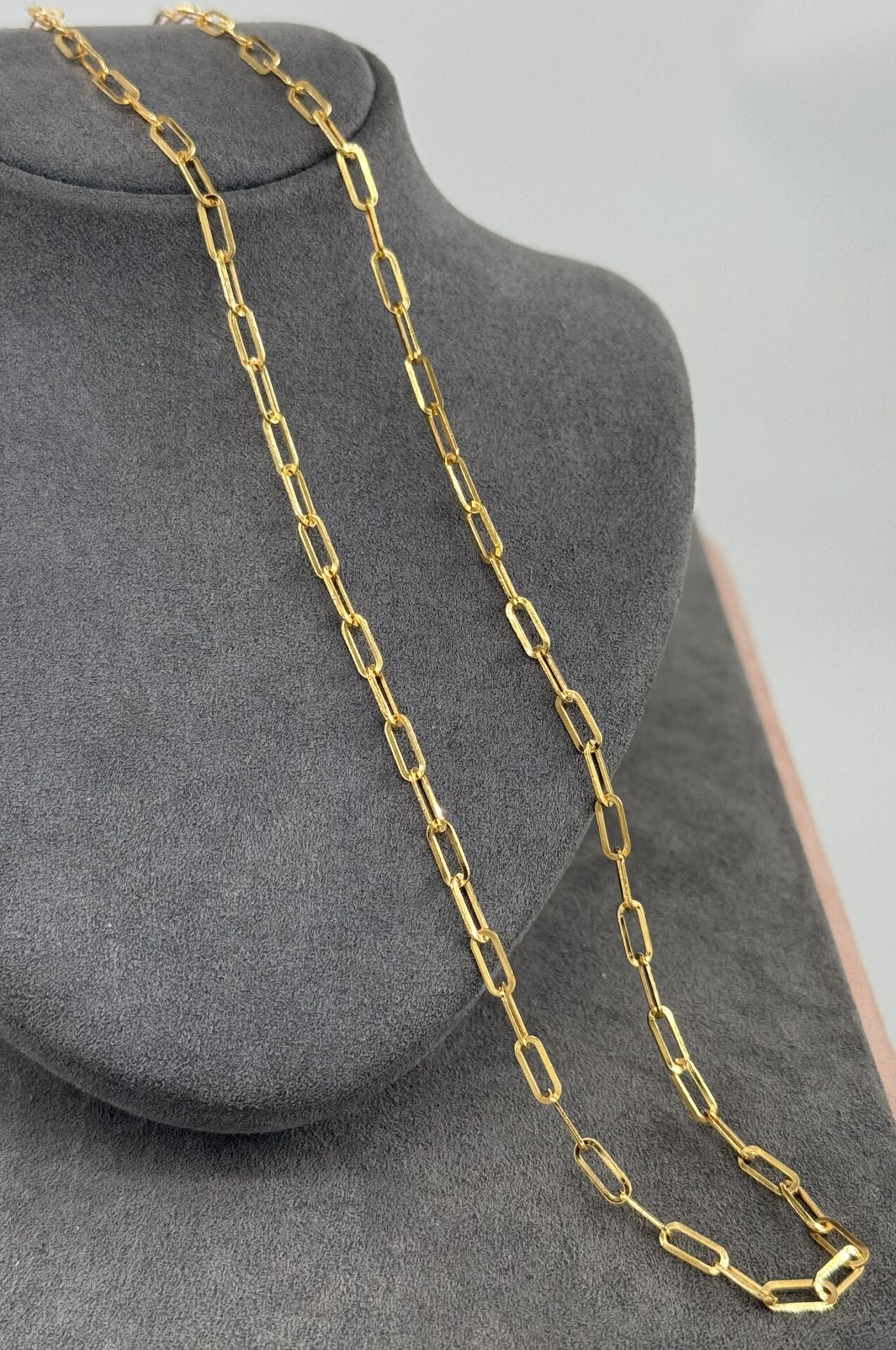 22 AYAR ALTIN ATAÇ ZİNCİR 55 CM UZUNLUK