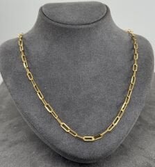 22 AYAR ALTIN ATAÇ ZİNCİR 55 CM UZUNLUK