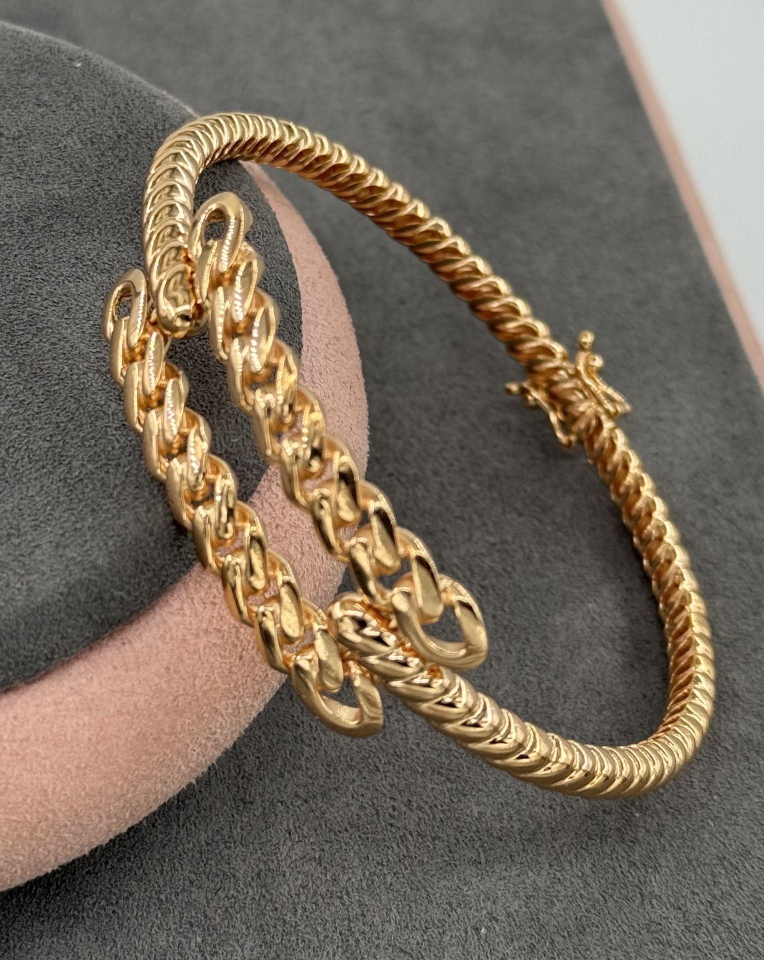 22 AYAR ALTIN GURMET KABURGA KELEPÇE BİLEZİK