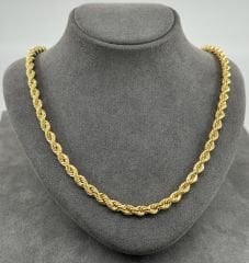 14 AYAR ALTIN HALAT ZİNCİR 65 CM UZUNLUK
