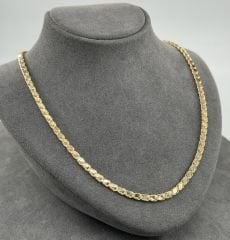 14 AYAR ALTIN PULLU ZİNCİR 50 CM UZUNLUK