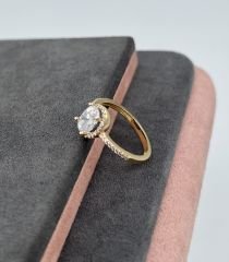 14 AYAR ALTIN OVAL BAGET YÜZÜK