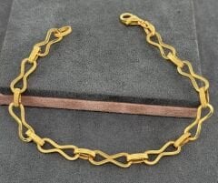 22 AYAR ALTIN SONSUZLUK BİLEKLİK