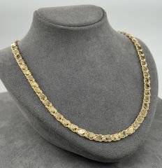 14 AYAR ALTIN PULLU ZİNCİR 60 CM UZUNLUK