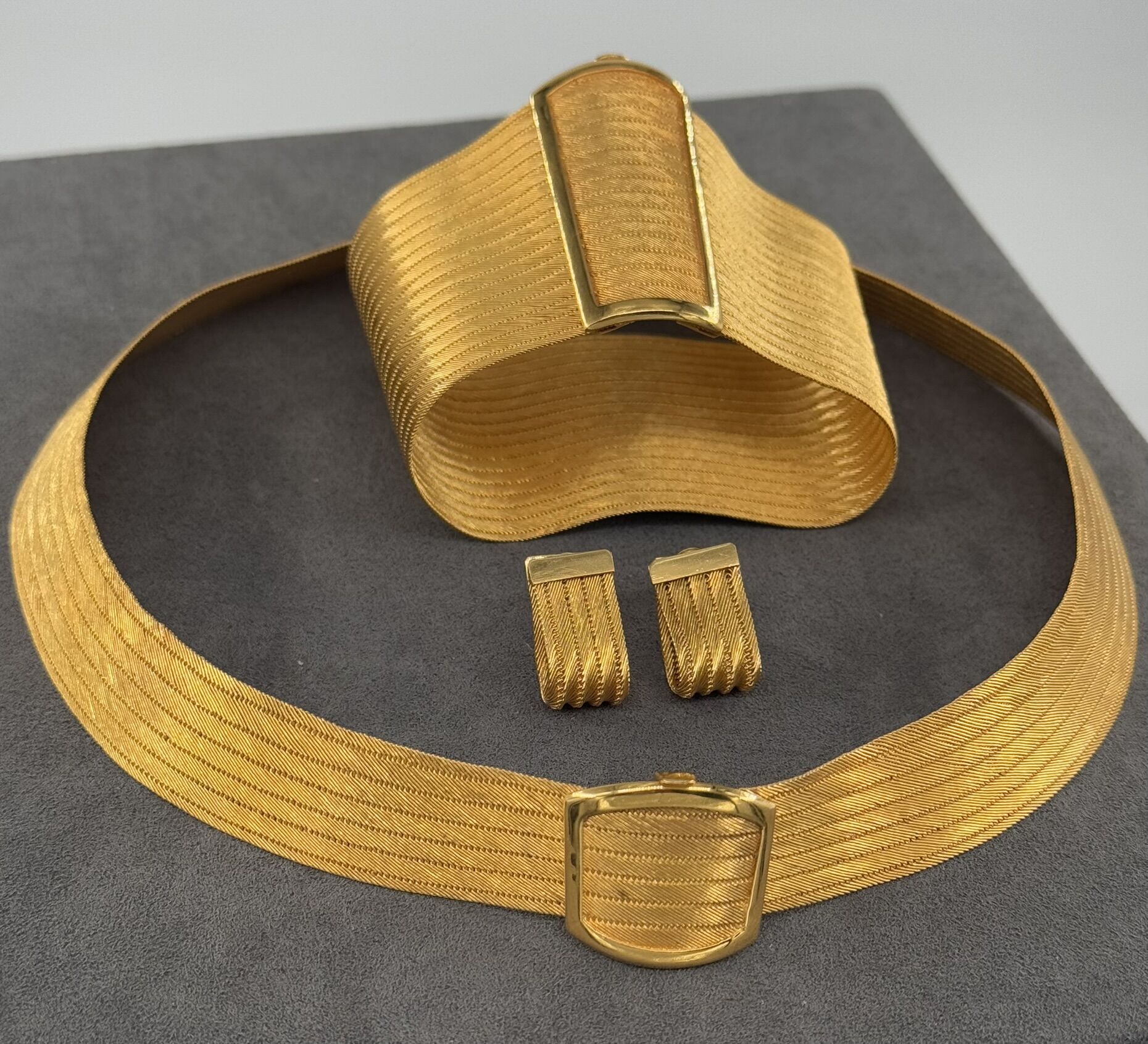 22 AYAR ALTIN TRABZON HASIRI SET