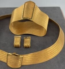 22 AYAR ALTIN TRABZON HASIRI SET