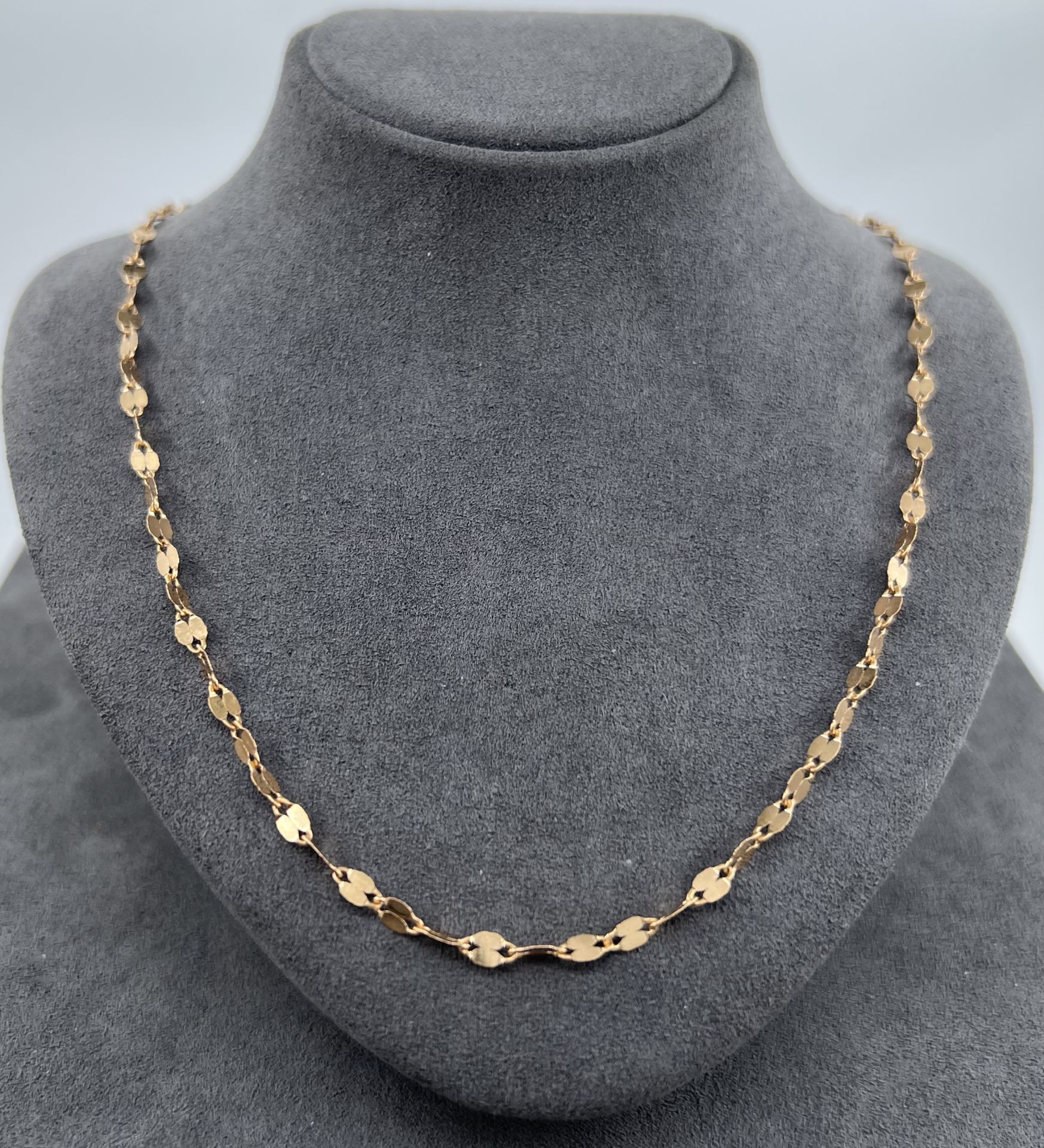 22 AYAR ALTIN ZİNCİR 50 CM UZUNLUK