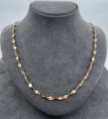 22 AYAR ALTIN ZİNCİR 50 CM UZUNLUK