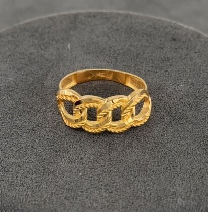 22 AYAR ALTIN SAMANYOLU YÜZÜK