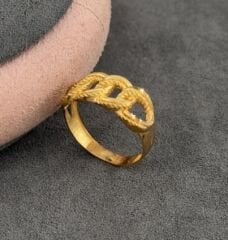 22 AYAR ALTIN SAMANYOLU YÜZÜK