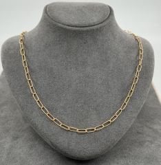 22 AYAR ALTIN ATAÇ ZİNCİR 42 CM UZUNLUK