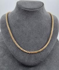 14 AYAR ALTIN PALMİYE ZİNCİR 50 CM UZUNLUK