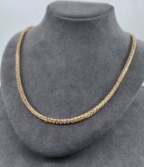 14 AYAR ALTIN PALMİYE ZİNCİR 50 CM UZUNLUK