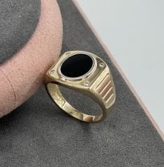 14 AYAR ALTIN ERKEK YÜZÜĞÜ