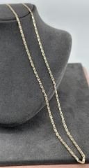 14 AYAR ALTIN ZİNCİR 55 CM UZUNLUK